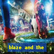 blaze and the monster machines logo font