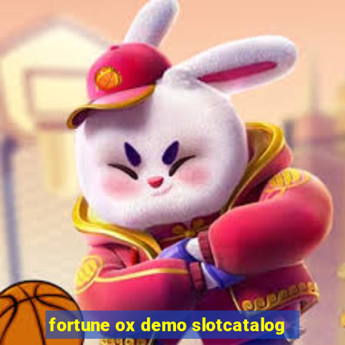 fortune ox demo slotcatalog