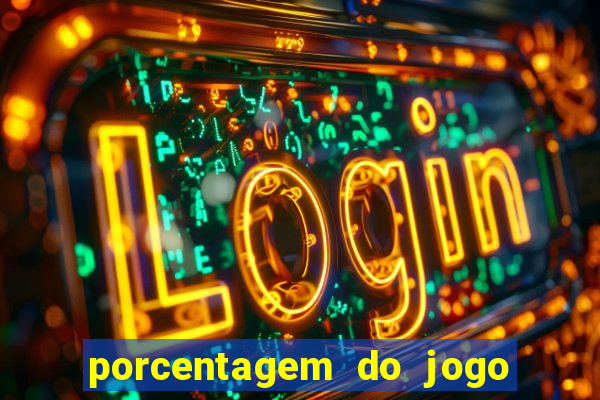 porcentagem do jogo fortune tiger